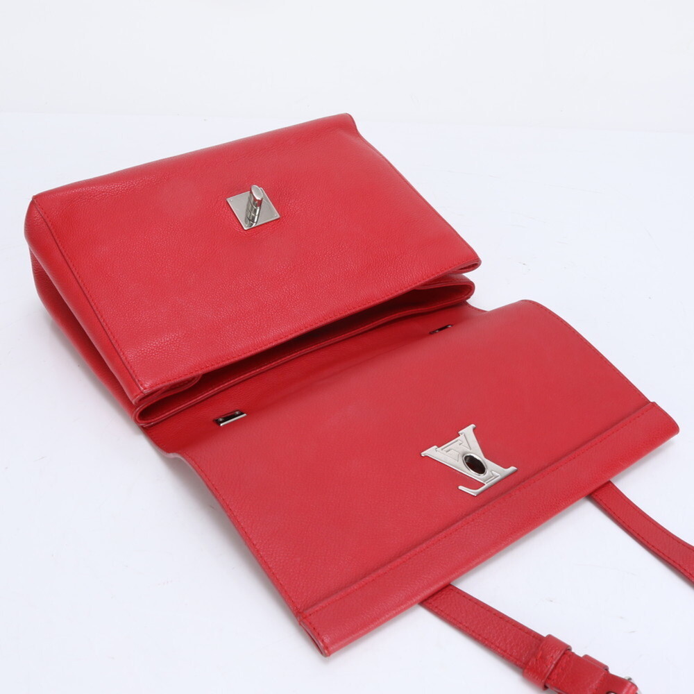Louis Vuitton Lockme 2 Ruby M50363 Leather 2-Way Shoulder Bag, Crossbody Hand... - Picture 12 of 16